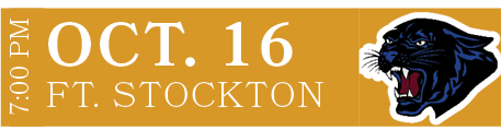 Ft. Stockton,OCT. 16,7:00 P