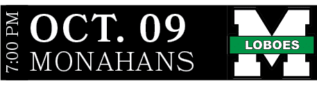 Monahans,OCT. 09,7:00 P