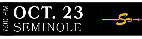 Seminole,OCT. 23,7:00 P