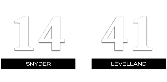 41,14,levelland,snyder