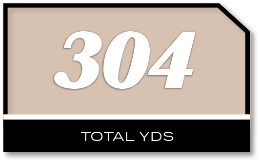 304,total yd