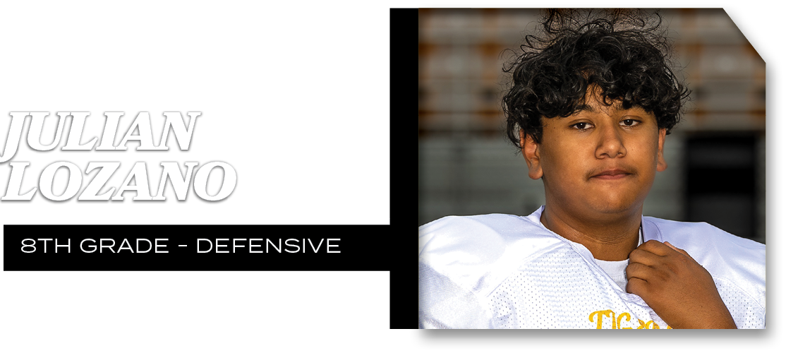 3 TFLs, Punt Block,Julian Lozan