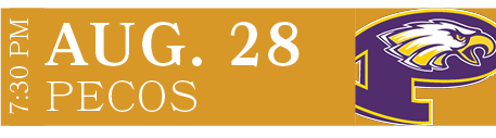 Pecos,aug. 28,7:30 P