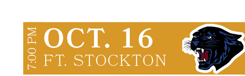 Ft. Stockton,OCT. 16,7:00 P