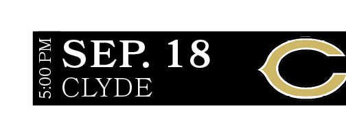 Clyde,sep. 18,5:00 P