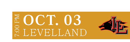 Levelland,OCT. 03,7:00 P