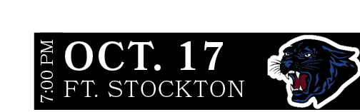Ft. Stockton,OCT. 17,7:00 P