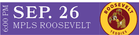 MPLS ROOSEVELT,SEP. 26,6:00 P