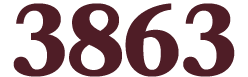 3863