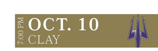 CLAY,OCT. 10,7:00 P