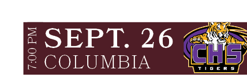 COLUMBIA,SEPT. 26,7:00 P