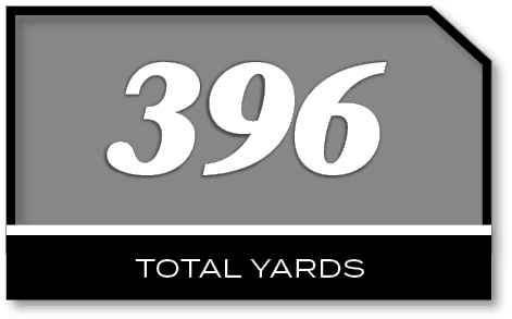 396,total yard