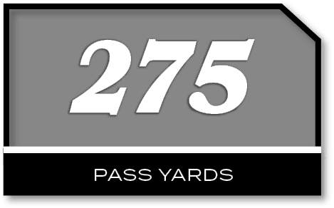 275,PASS YARD