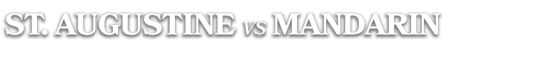 ST. AUGUSTINE vs mandarin