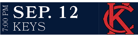 KEYS,SEP. 12,7:00 P