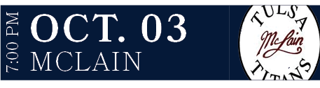 MCLAIN ,OCT. 03,7:00 P