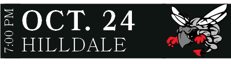 HILLDALE,OCT. 24,7:00 P