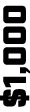 $1,000