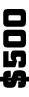 $500