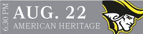AMERICAN HERITAGE,AUG. 22,6:30 P