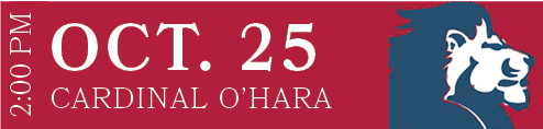 CARDINAL O’HARA,OCT. 25,2:00 P