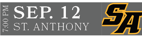 ST. ANTHONY,SEP. 12,7:00 P