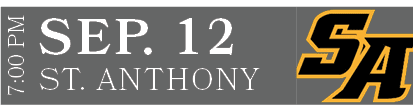 ST. ANTHONY,SEP. 12,7:00 P