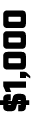 $1,000