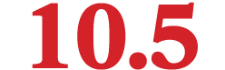 10.5
