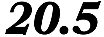 20.5