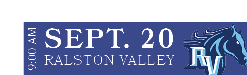 RALSTON VALLEY,SEPT. 20,9:00 A