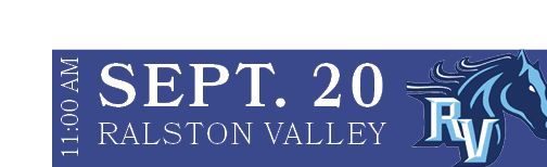RALSTON VALLEY,SEPT. 20,11:00 A