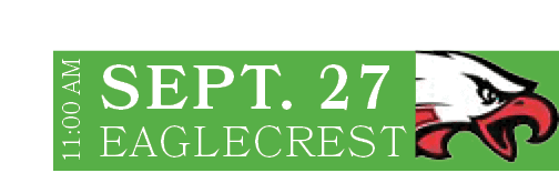 EAGLECREST,SEPT. 27,11:00 A