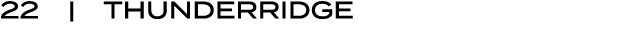 22 | ThunderRidge