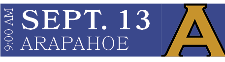ARAPAHOE,SEPT. 13,9:00 A