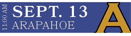 ARAPAHOE,SEPT. 13,11:00 A