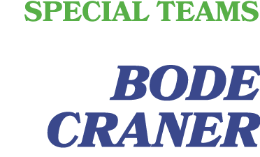 special teams Bode Craner