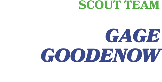 Scout TEAM Gage Goodenow