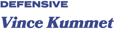 defensive Vince Kummet 