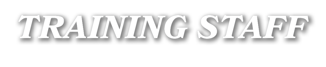 TRAINING STAFF