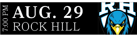 ROCK HILL,AUG. 29,7:00 P