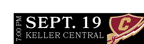 KELLER CENTRAL,SEPT. 19,7:00 P