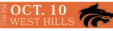 WEST HILLS,OCT. 10,7:00 P