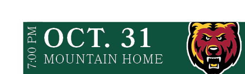 MOUNTAIN HOME,OCT. 31,7:00 P