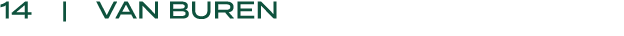 14 | VAN BUREN