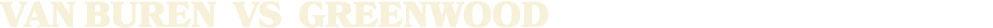 VAN BUREN vs Greenwood