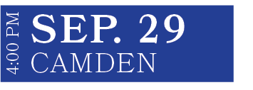 Camden,SEP. 29,4:00 P