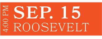 Roosevelt,SEP. 15,4:00 P