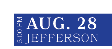 Jefferson,AUG. 28,5:00 P