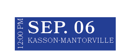Kasson Mantorville,SEP. 06,12:00 PM